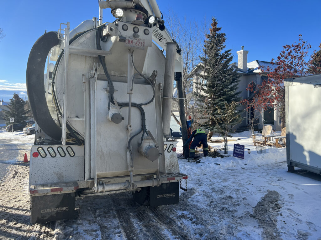 Hydrovac Truck