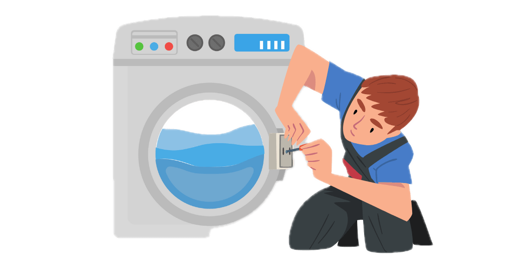Installing washing machines or dishwashers