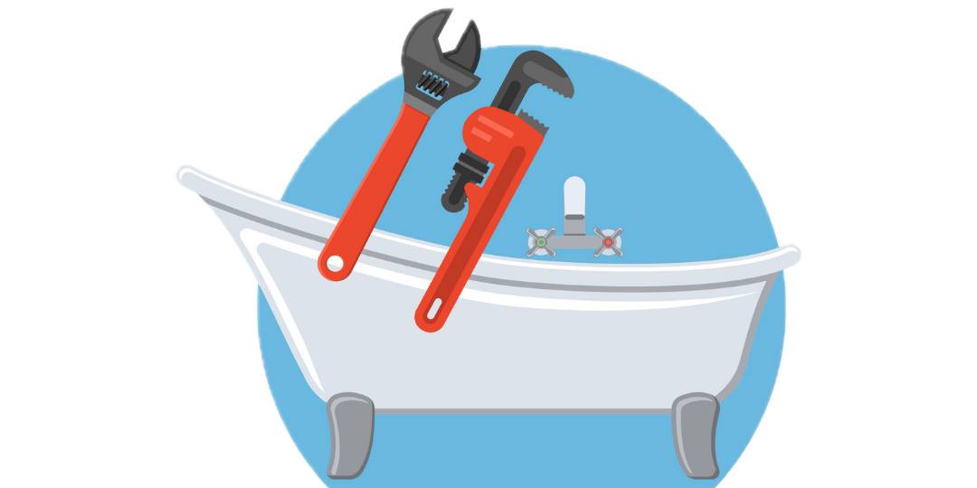 New plumbing for laundry, kitchen, bath, lawn sprinkler system, etc