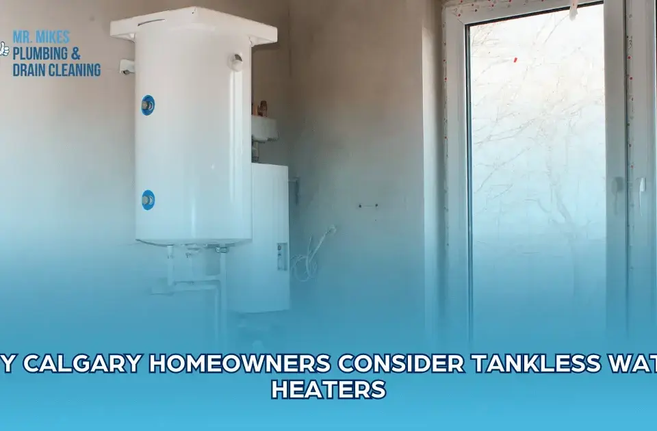 Why Calgary Homeowners Consider Tankless Water Heaters
